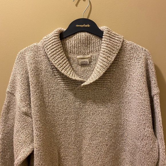 Men’s Mock Neck Sweater - Picture 9 of 9